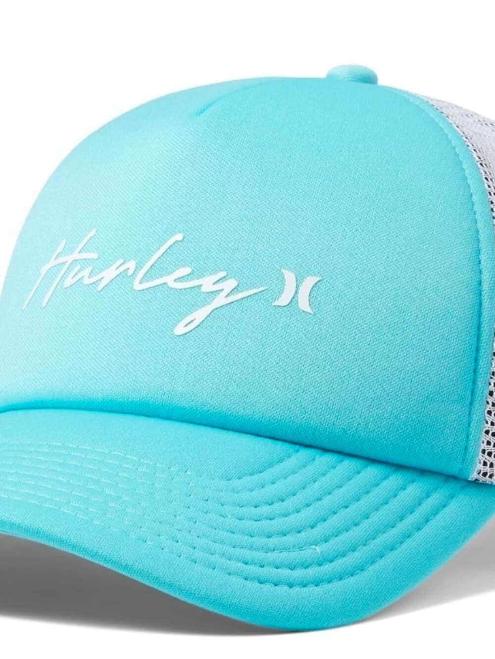 Hurley Blue Topaz Trucker Icon Hat NWT